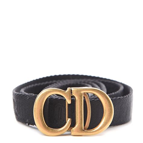 christian dior saddle nylon belt